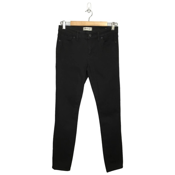 Madewell High Rise Skinny Skinny Carbondale B1799 Black Jeans 28 - Picture 2 of 12